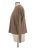 Modern Lux 100% Polyester Brown Long Sleeve T-Shirt Size L - photo 5