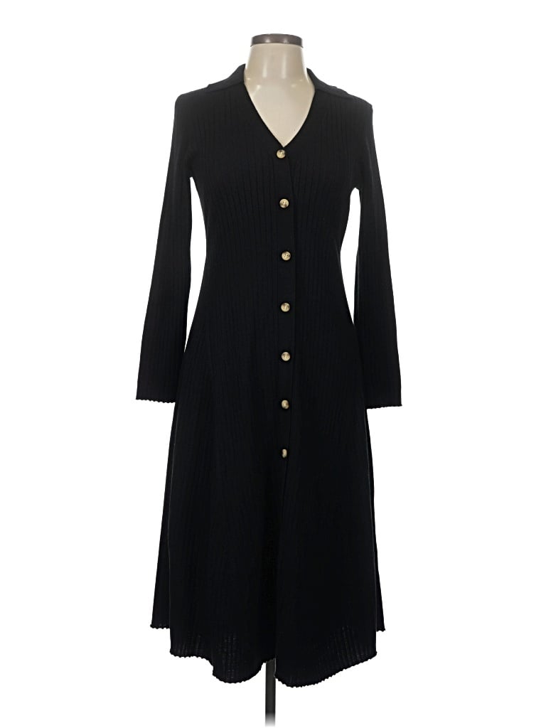 Pre-owned Maison Tara Casual Dress In Black
