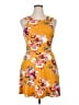 Iz Byer Floral Yellow Cocktail Dress Size XL - photo 1