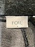 Foil Blue Gray Short Sleeve Top Size S - photo 7