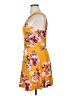Iz Byer Floral Yellow Cocktail Dress Size XL - photo 5