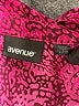 Avenue 100% Polyester Paisley Purple 3/4 Sleeve Blouse Size 26 - 28 Plus - photo 7