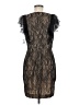 Chequer 100% Nylon Black Cocktail Dress Size 8 - photo 2