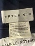 After Six 100% Polyester Blue Cocktail Dress Size 14 - photo 6