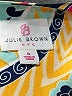 Julie Brown Paisley Blue Sleeveless Blouse Size 6 - photo 4