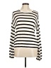 Loramendi Stripes Ivory Pullover Sweater Size M - photo 1