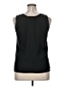 Kasper A.S.L. 100% Polyester Black Sleeveless T-Shirt Size 14 - photo 2