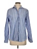 Grayson Stripes Blue Long Sleeve Button-Down Shirt Size Sm (2) - photo 1