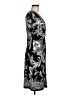 North Style Paisley Black Casual Dress Size M - photo 4