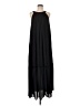 Lands' End 100% Polyester Black Cocktail Dress Size 8 - photo 1