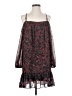 Aqua Paisley Burgundy Cocktail Dress Size S - photo 1