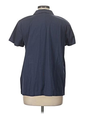 Lafayette 148 New York Short Sleeve Blouse (view 2)