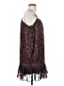 Aqua Paisley Burgundy Cocktail Dress Size S - photo 4
