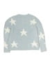 Cupcakes & Cashmere 100% Polyester Stars Blue Pullover Sweater Size 10 - 12 - photo 2
