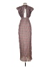 Aryn K. 100% Polyester Gray Casual Dress Size XS - photo 2