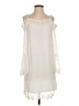 Aqua 100% Polyester Ivory Casual Dress Size XS - photo 1