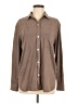 Max Studio Brown Long Sleeve Blouse Size M - photo 1