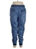 Seven7 Blue Casual Pants Size L - photo 2