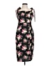 Shein 100% Polyester Floral Black Cocktail Dress Size 8 - 10 - photo 1
