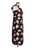 Shein 100% Polyester Floral Black Cocktail Dress Size 8 - 10 - photo 4
