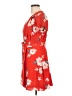 showpo 100% Polyester Floral Red Casual Dress Size 10 - photo 5