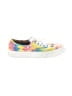UNIF Tie-dye White Yellow Sneakers Size 5 1/2 - photo 1