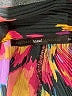 Hazel 100% Polyester Print Black Long Sleeve Blouse Size XL - photo 7