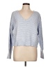 Sincerely Jules Blue Pullover Sweater Size L - photo 1