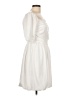 Assorted Brands 100% Polyester Solid White Casual Dress Size L - photo 4