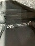 Zara 100% Polyester Black Long Sleeve Blouse Size M - photo 7