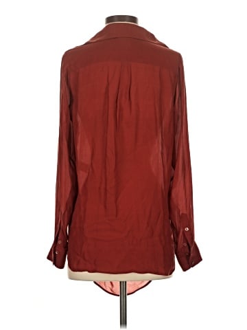 Haute Hippie 3/4 Sleeve Silk Top (view 2)