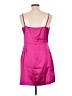 Intempo Solid Pink Cocktail Dress Size L - photo 2