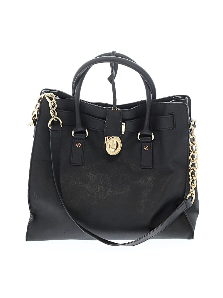 Pre-owned Michael Michael Kors Satchel In Black