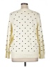 Assorted Brands 100% Cotton Polka Dots Ivory Pullover Sweater Size 0X - photo 2