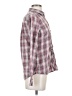 Current/Elliott 100% Cotton Plaid Aztec Or Tribal Print Checkered-gingham Multi Color Burgundy Long Sleeve Button-Down Shirt Size Sm (1) - photo 4