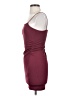 Unbranded Solid Burgundy Cocktail Dress Size S - photo 5