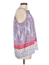 St. Tropez West 100% Polyester Blue Sleeveless Blouse Size M - photo 4
