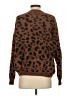 LUCCA Animal Print Brown Pullover Sweater Size S - photo 2