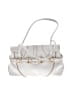Via Spiga 100% Leather Metallic White Leather Shoulder Bag One size - photo 1