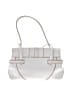 Via Spiga 100% Leather Metallic White Leather Shoulder Bag One size - photo 3