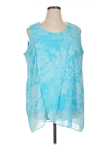 H By Halston Sleeveless Blouse (view 1)