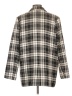 ASOS 100% Polyester Plaid Ivory Blazer Size 10 - photo 2