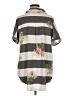 Lularoe Floral Gray Short Sleeve Blouse Size M - photo 2