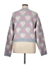 Lush Hearts Pink Pullover Sweater Size XL - photo 2