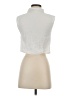 Intermix Ivory Sleeveless Button-Down Shirt Size P (petite) - photo 2
