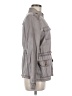 Express 100% Lyocell Solid Gray Jacket Size M - photo 4