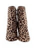 J.Crew Collection Animal Print Brown Tan Ankle Boots Size 9 - photo 2