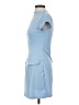 Shein Solid Blue Casual Dress Size 4 - photo 5