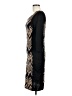 Derek Heart Chevron-herringbone Black Cocktail Dress Size M - photo 5