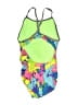 Dolfin Tie-dye Green One Piece Swimsuit Size Lg (36) - photo 2